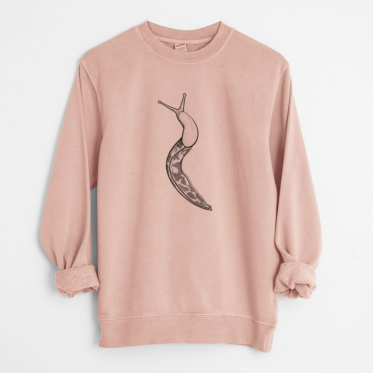 Pacific Banana Slug - Ariolimax columbianus - Unisex Pigment Dyed Crew Sweatshirt