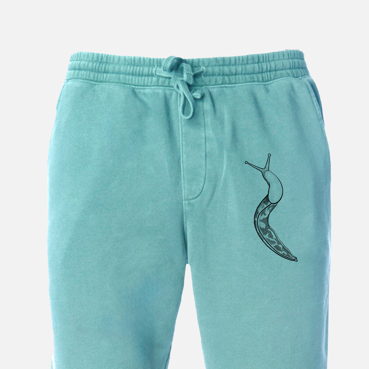 Pacific Banana Slug - Ariolimax columbianus - Unisex Pigment Dyed Sweatpants