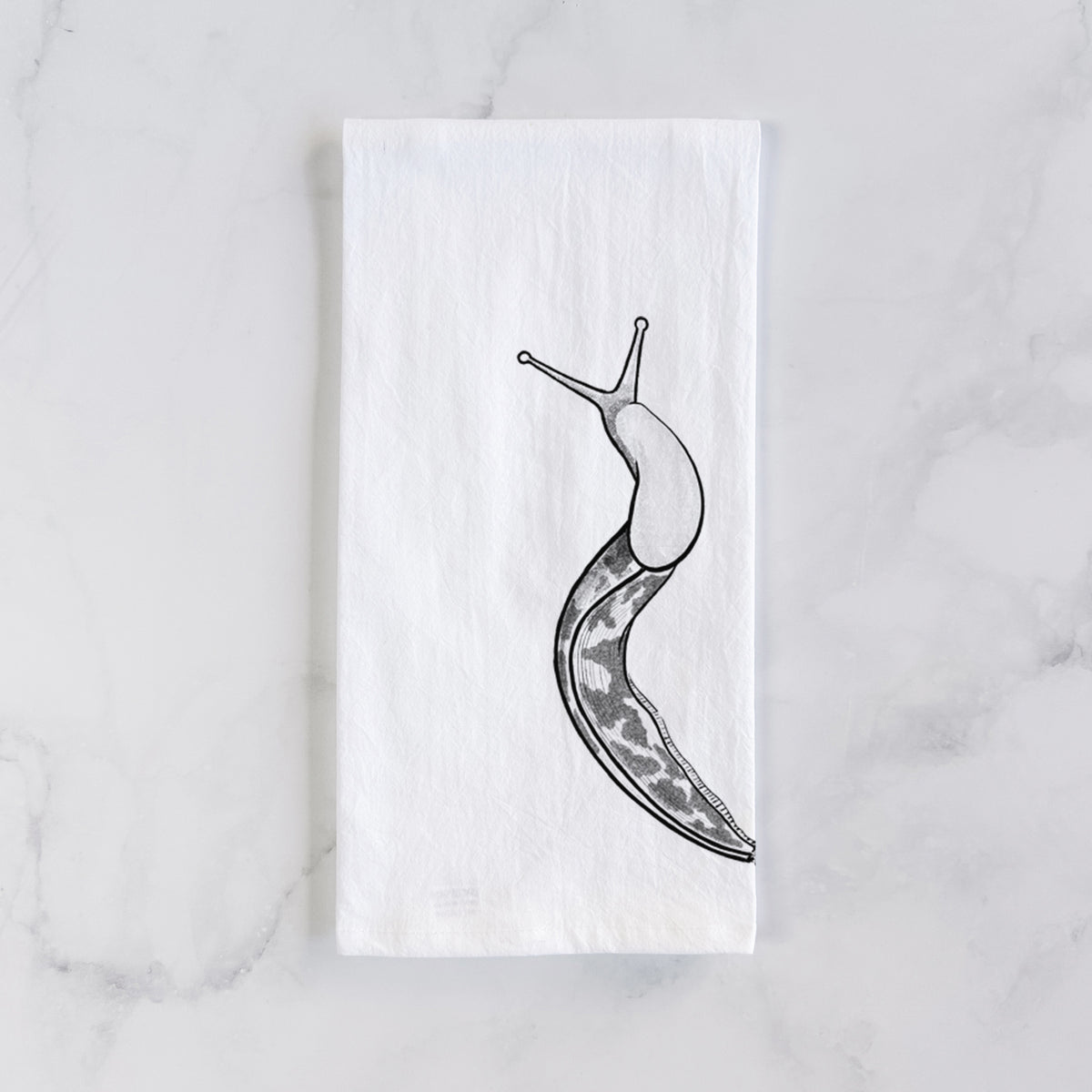 Pacific Banana Slug - Ariolimax columbianus Tea Towel