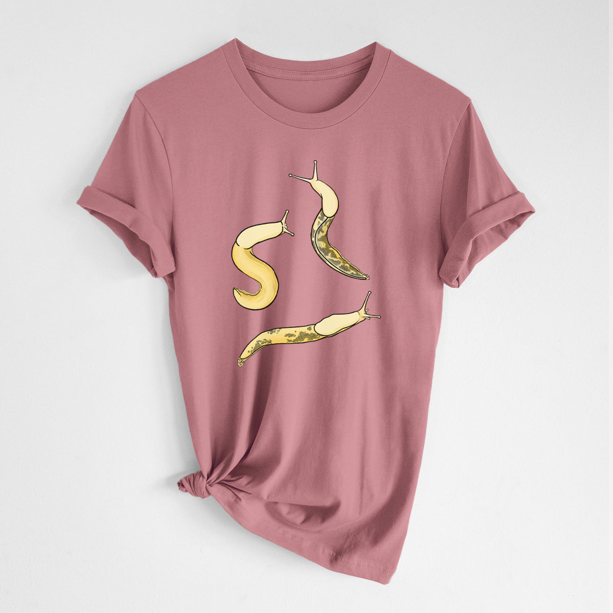 Banana Slug Squad - Ariolimax columbianus - Lightweight 100% Cotton Unisex Crewneck