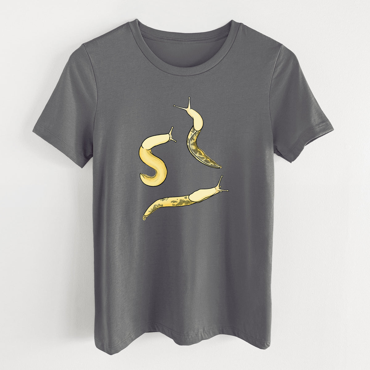 Banana Slug Squad - Ariolimax columbianus - Women's Lightweight Relaxed Fit 100% Cotton Crewneck