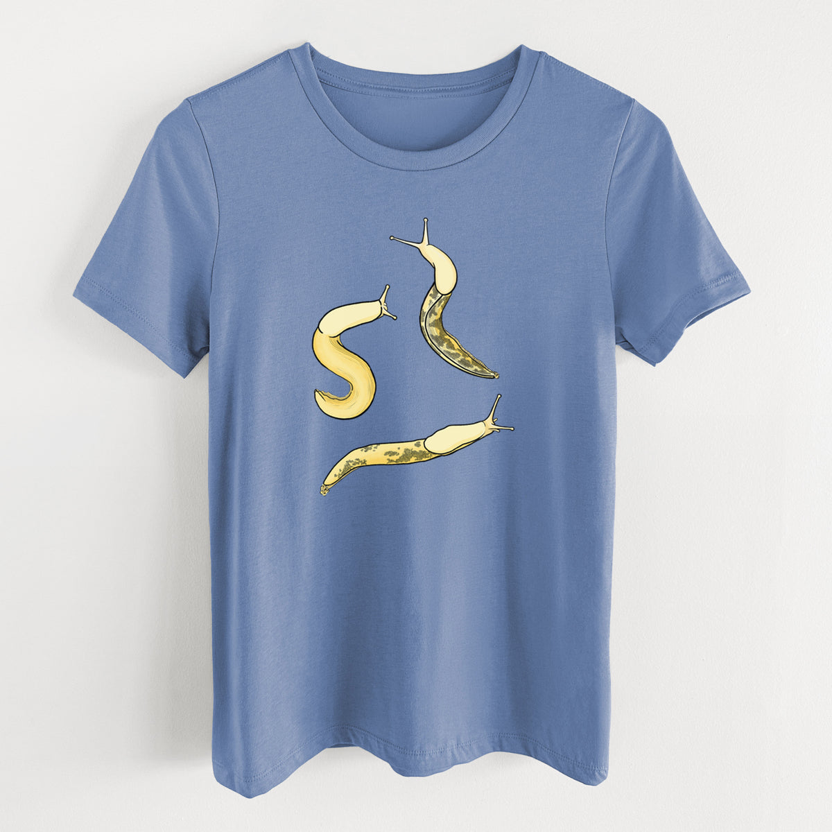 Banana Slug Squad - Ariolimax columbianus - Women's Lightweight Relaxed Fit 100% Cotton Crewneck