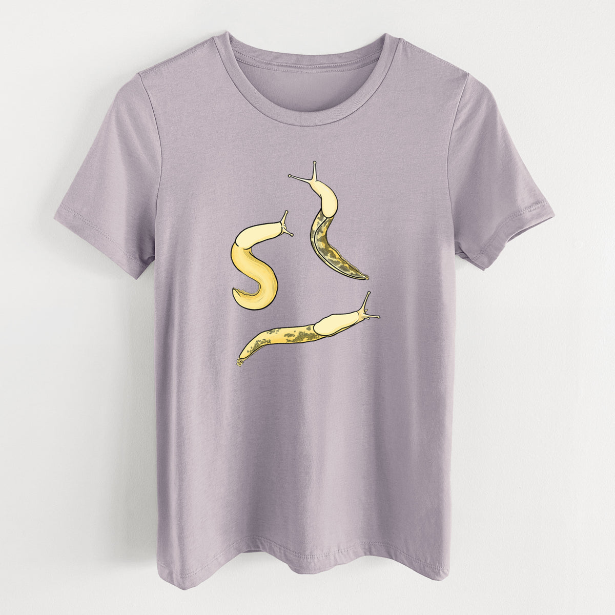 Banana Slug Squad - Ariolimax columbianus - Women's Lightweight Relaxed Fit 100% Cotton Crewneck