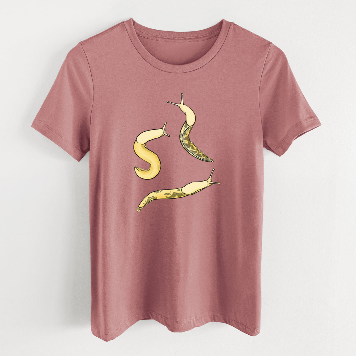 Banana Slug Squad - Ariolimax columbianus - Women's Lightweight Relaxed Fit 100% Cotton Crewneck