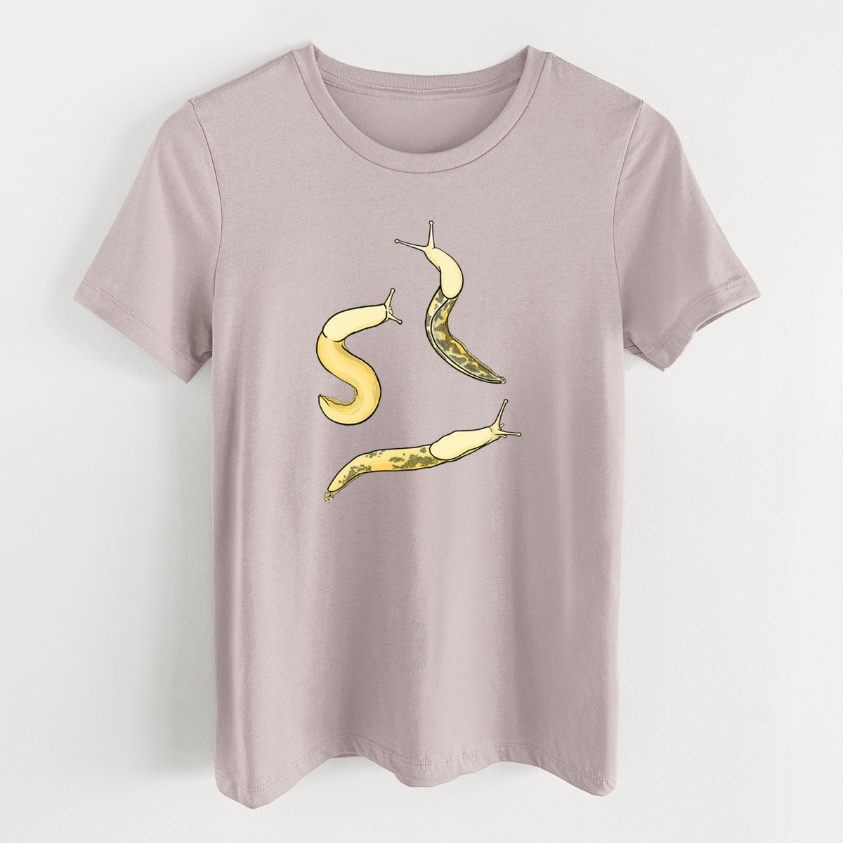 Banana Slug Squad - Ariolimax columbianus - Women's Lightweight Relaxed Fit 100% Cotton Crewneck