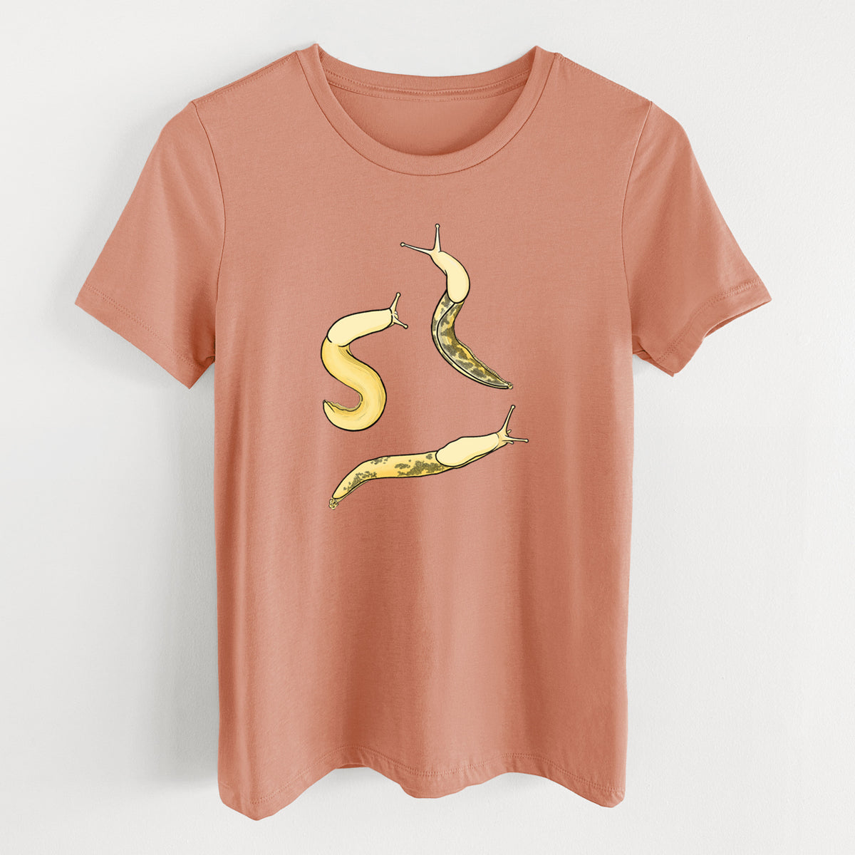 Banana Slug Squad - Ariolimax columbianus - Women's Lightweight Relaxed Fit 100% Cotton Crewneck