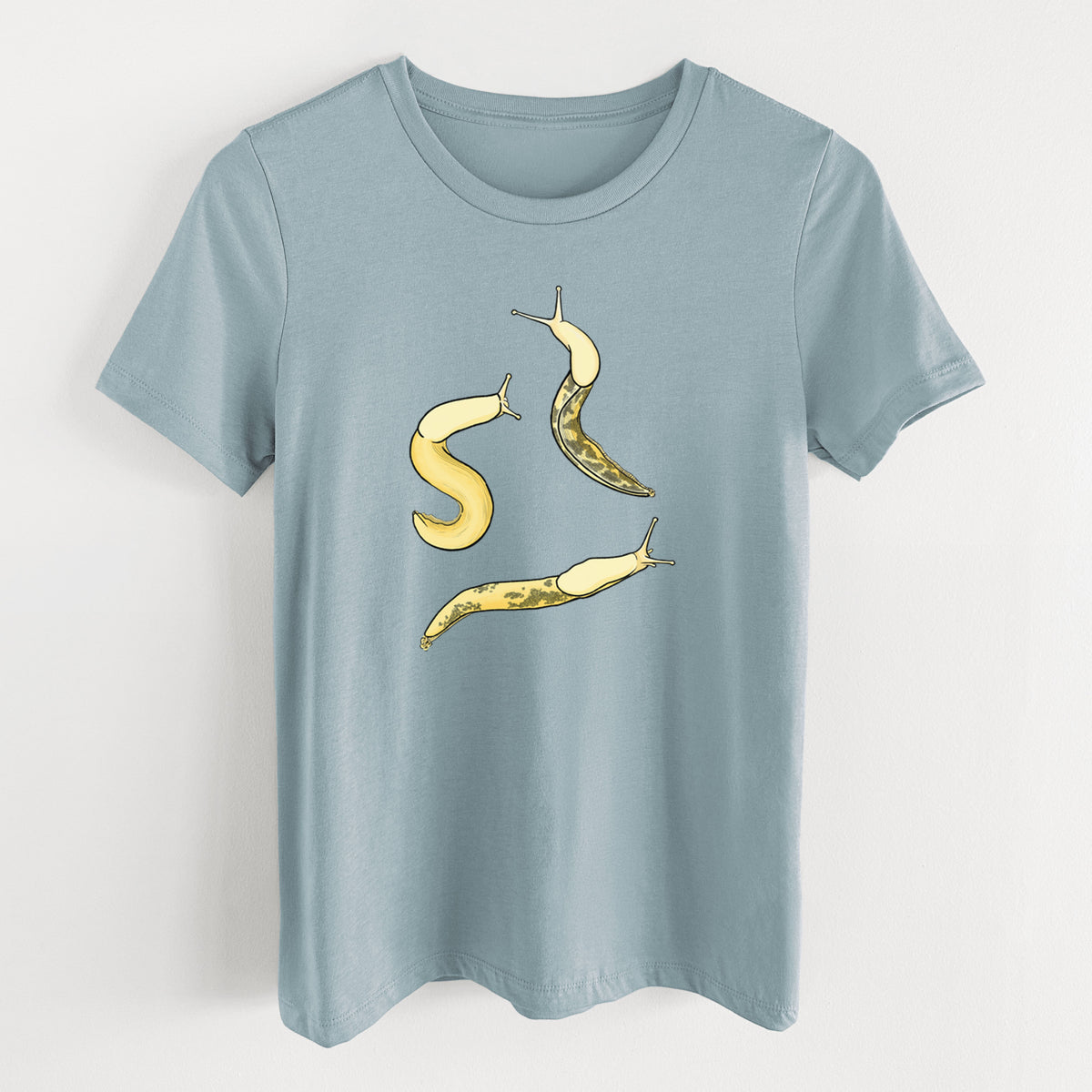Banana Slug Squad - Ariolimax columbianus - Women's Lightweight Relaxed Fit 100% Cotton Crewneck