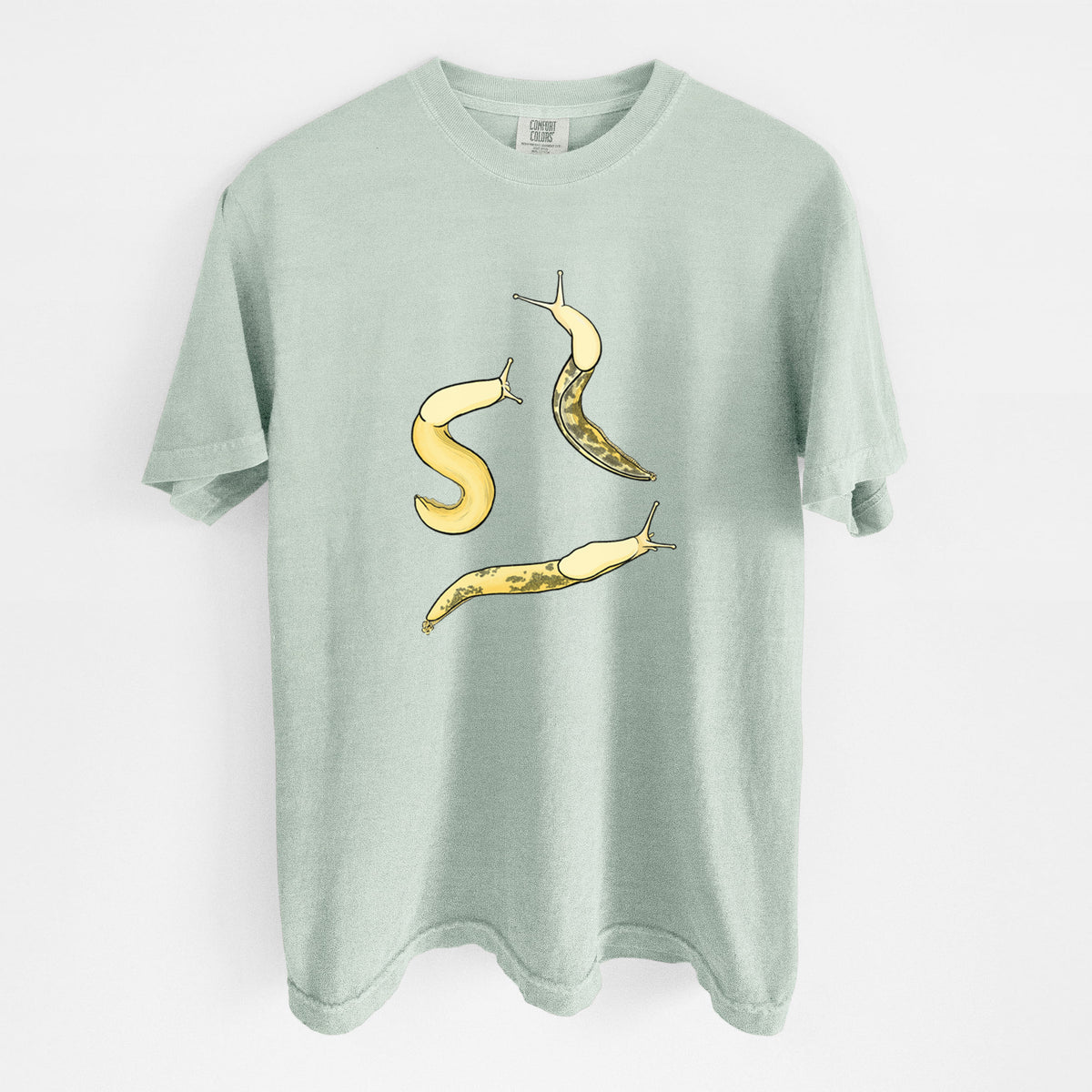 Banana Slug Squad - Ariolimax columbianus - Unisex Comfort Colors Garment-Dyed Heavyweight T-shirt