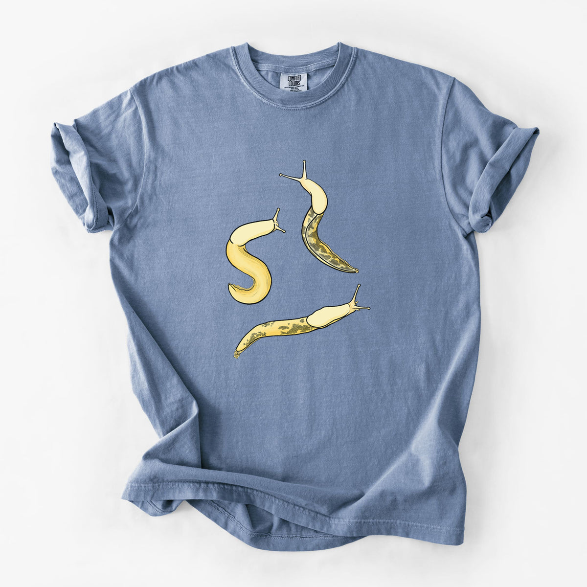 Banana Slug Squad - Ariolimax columbianus - Unisex Comfort Colors Garment-Dyed Heavyweight T-shirt