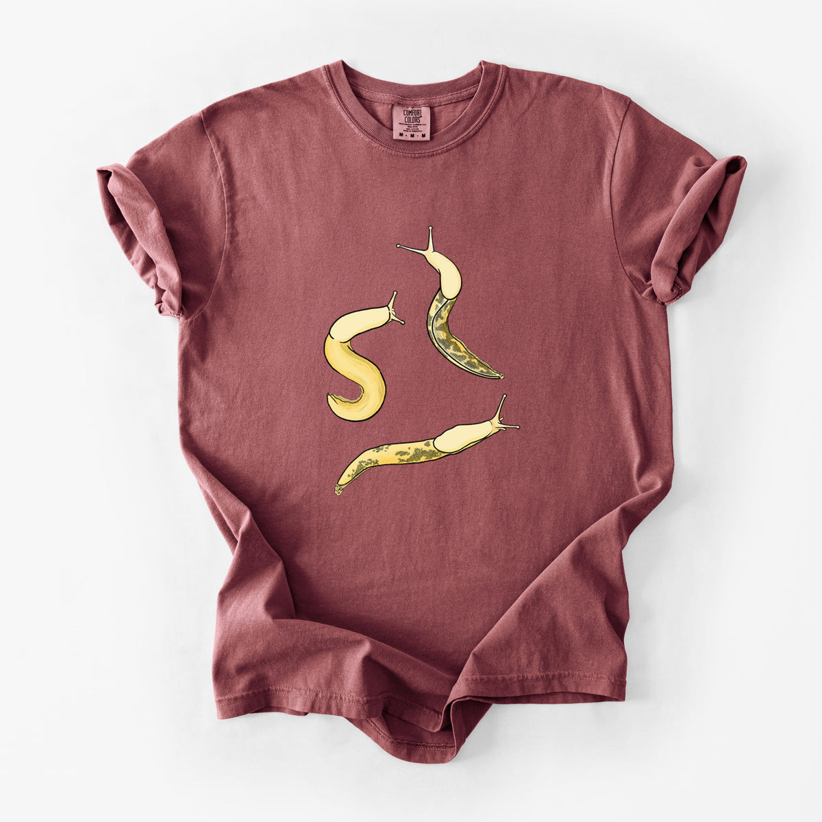 Banana Slug Squad - Ariolimax columbianus - Unisex Comfort Colors Garment-Dyed Heavyweight T-shirt