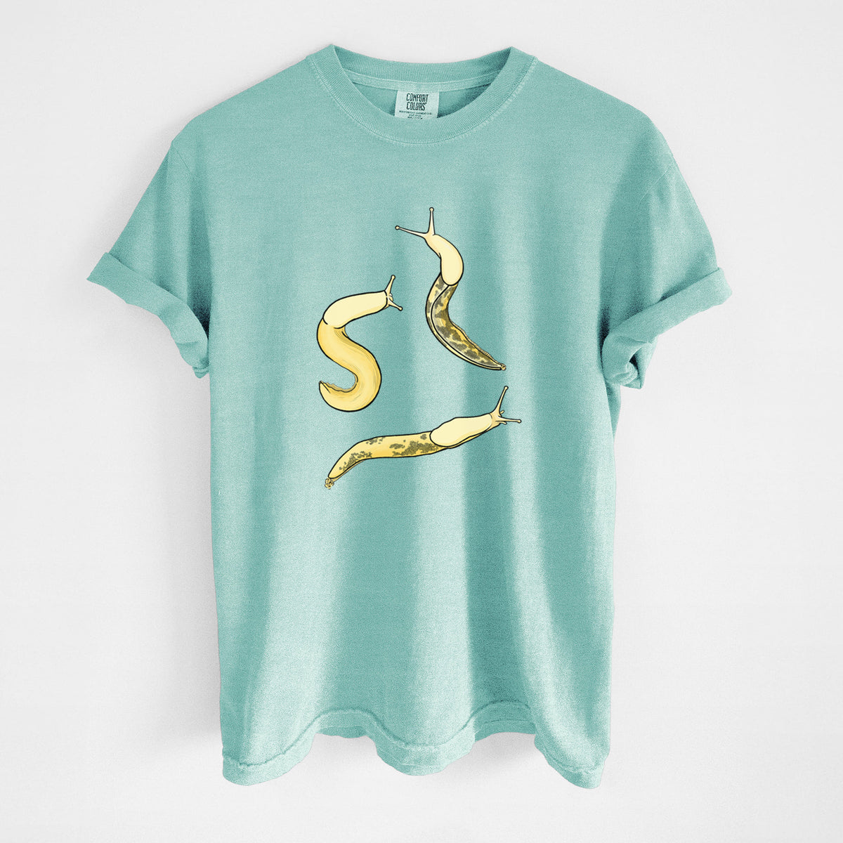 Banana Slug Squad - Ariolimax columbianus - Unisex Comfort Colors Garment-Dyed Heavyweight T-shirt