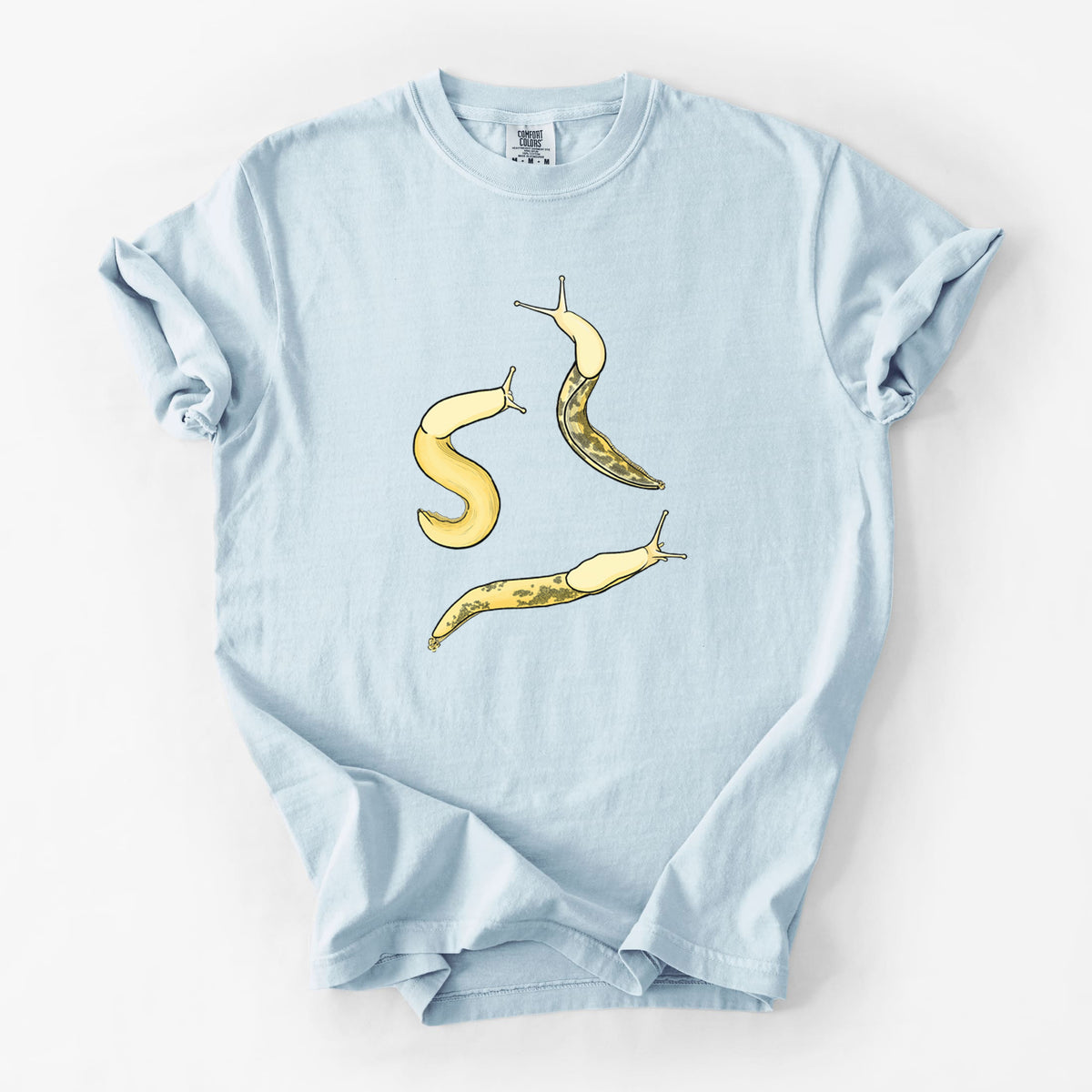 Banana Slug Squad - Ariolimax columbianus - Unisex Comfort Colors Garment-Dyed Heavyweight T-shirt