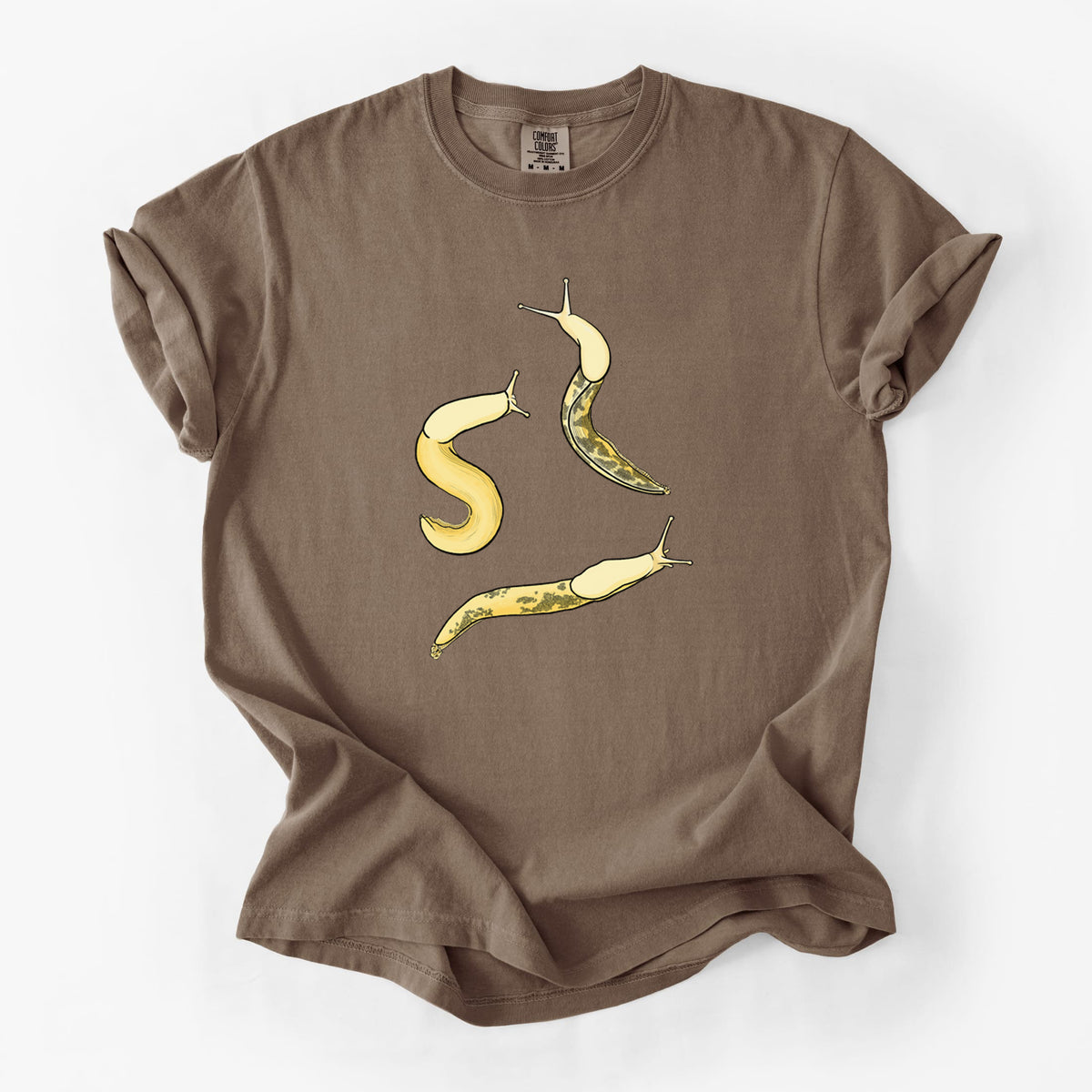 Banana Slug Squad - Ariolimax columbianus - Unisex Comfort Colors Garment-Dyed Heavyweight T-shirt