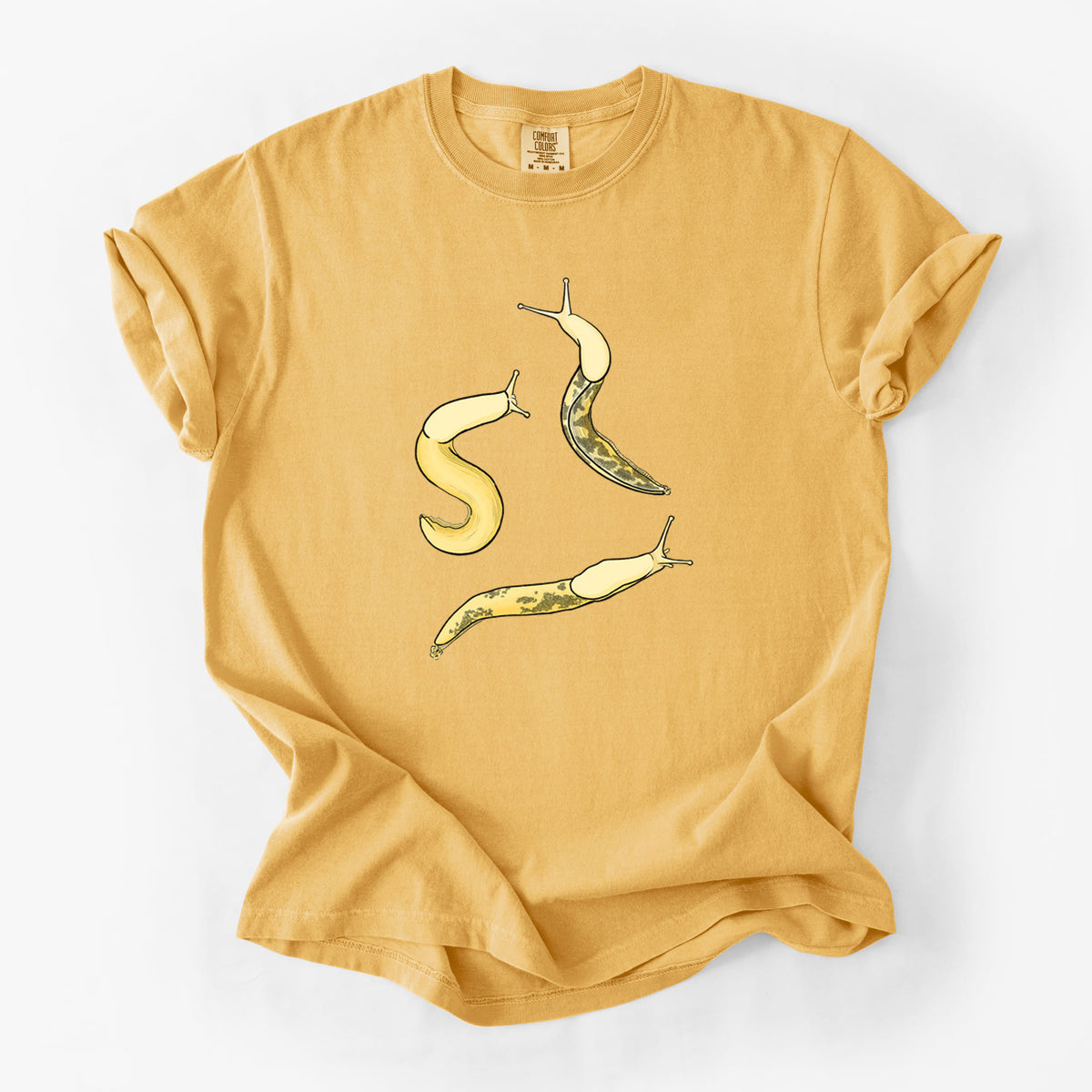 Banana Slug Squad - Ariolimax columbianus - Unisex Comfort Colors Garment-Dyed Heavyweight T-shirt