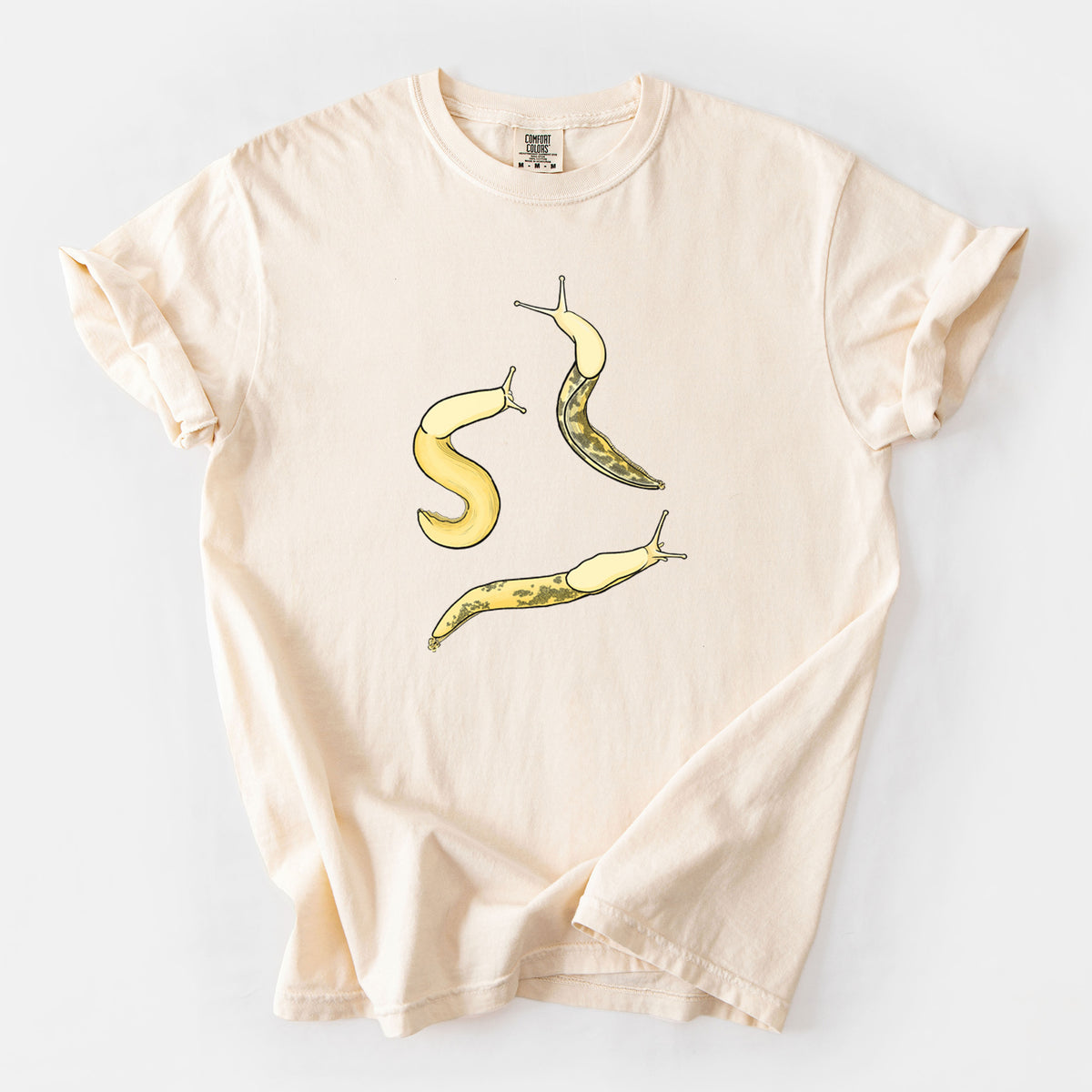 Banana Slug Squad - Ariolimax columbianus - Unisex Comfort Colors Garment-Dyed Heavyweight T-shirt
