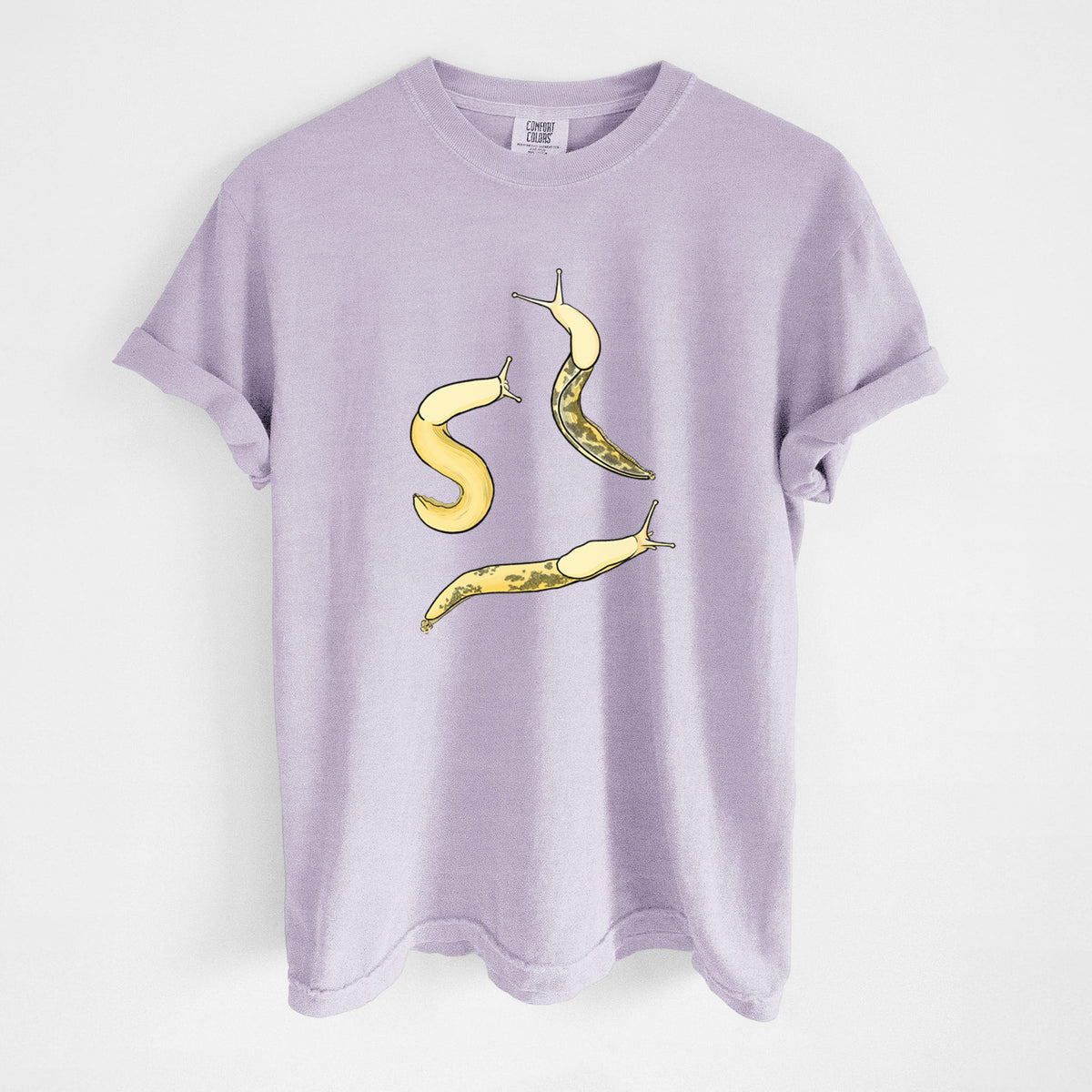 Banana Slug Squad - Ariolimax columbianus - Unisex Comfort Colors Garment-Dyed Heavyweight T-shirt