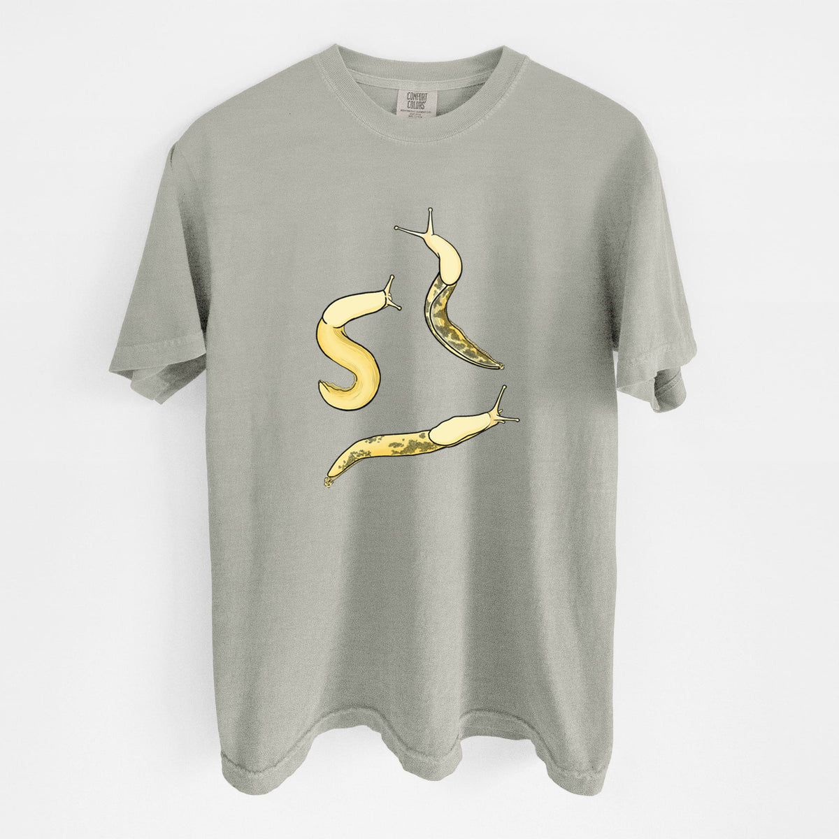 Banana Slug Squad - Ariolimax columbianus - Unisex Comfort Colors Garment-Dyed Heavyweight T-shirt