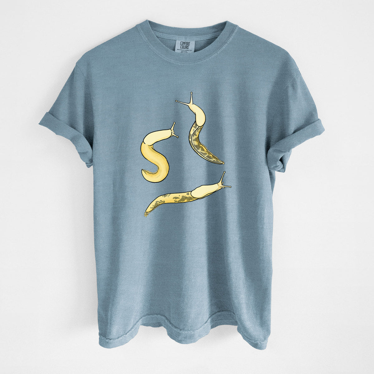 Banana Slug Squad - Ariolimax columbianus - Unisex Comfort Colors Garment-Dyed Heavyweight T-shirt