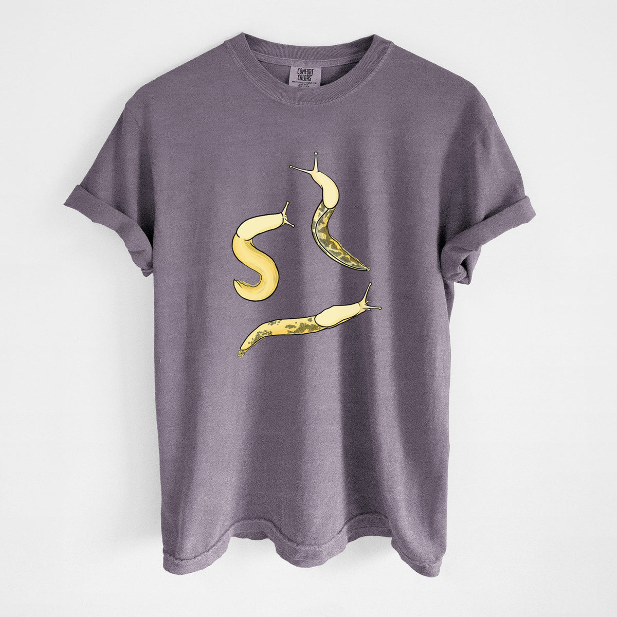 Banana Slug Squad - Ariolimax columbianus - Unisex Comfort Colors Garment-Dyed Heavyweight T-shirt