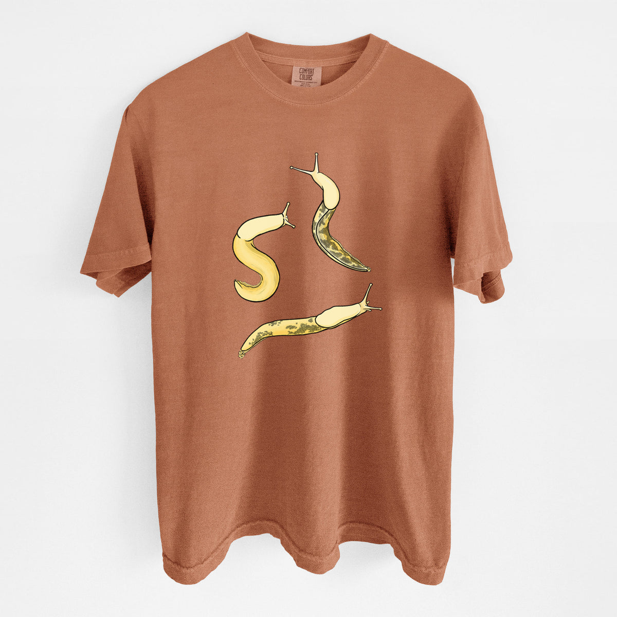 Banana Slug Squad - Ariolimax columbianus - Unisex Comfort Colors Garment-Dyed Heavyweight T-shirt