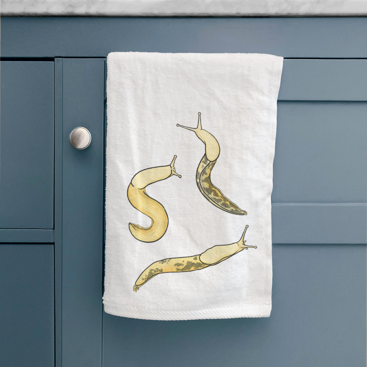Banana Slug Squad - Ariolimax columbianus - Premium Hand Towel