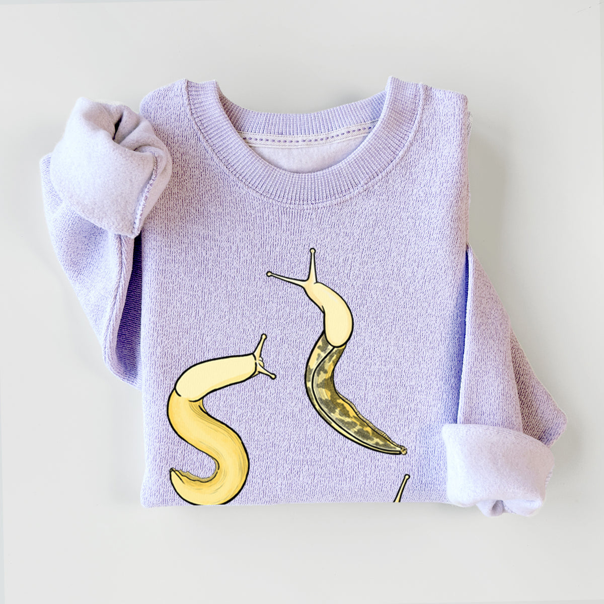 Banana Slug Squad - Ariolimax columbianus - Knit Sweatshirt