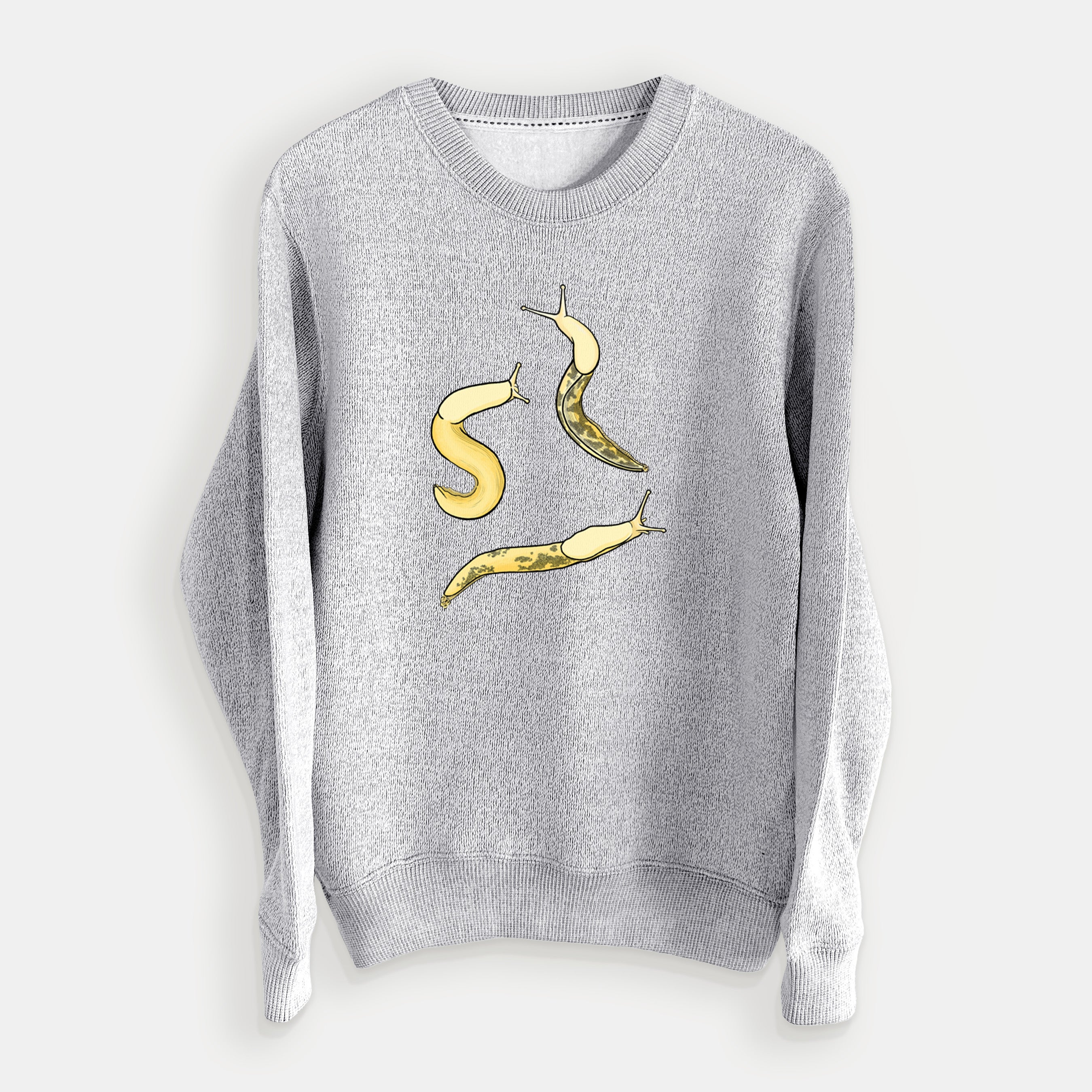Banana Slug Squad - Ariolimax columbianus - Knit Sweatshirt