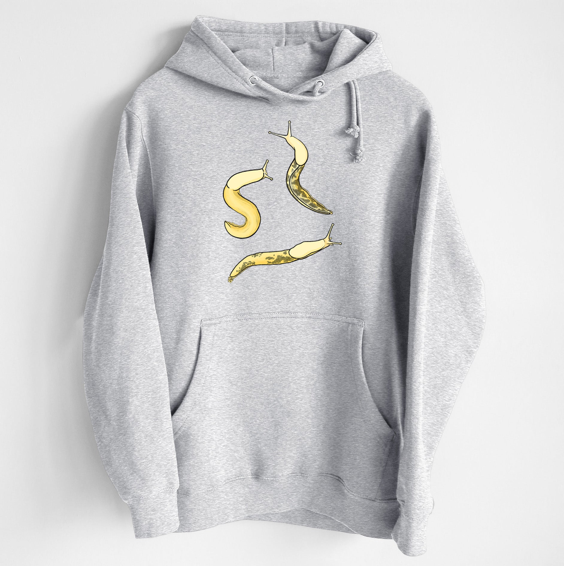 Banana Slug Squad - Ariolimax columbianus - Heavyweight Fleece Hoodie