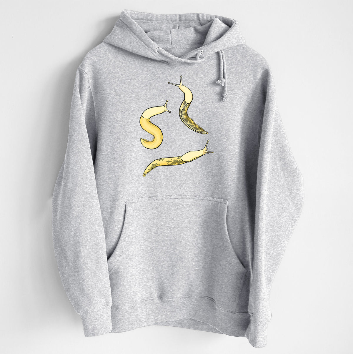 Banana Slug Squad - Ariolimax columbianus - Heavyweight Fleece Hoodie