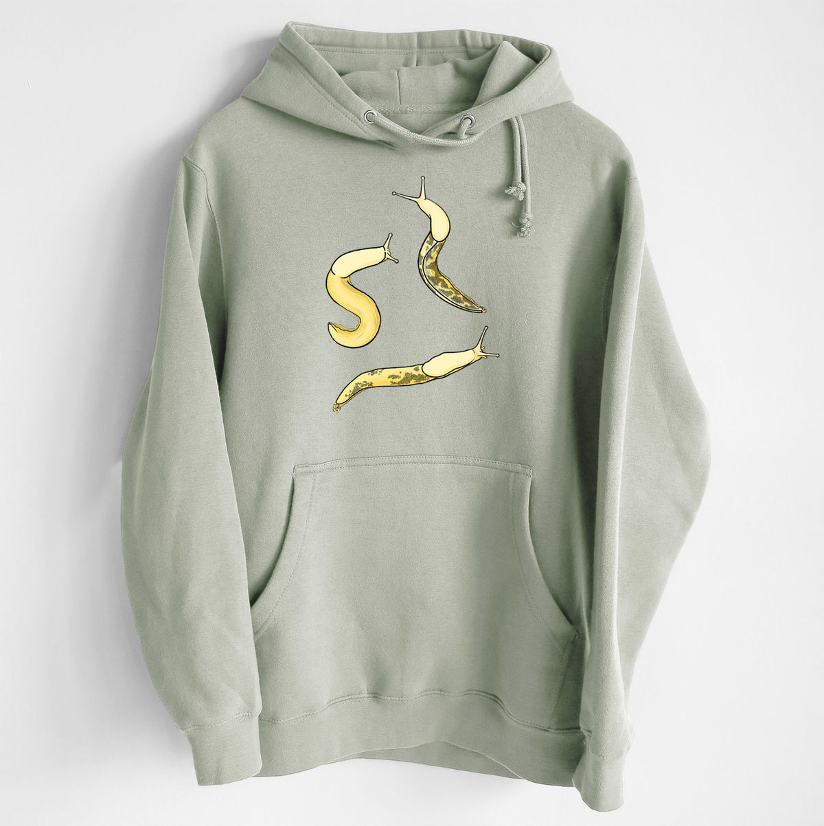 Banana Slug Squad - Ariolimax columbianus - Heavyweight Fleece Hoodie
