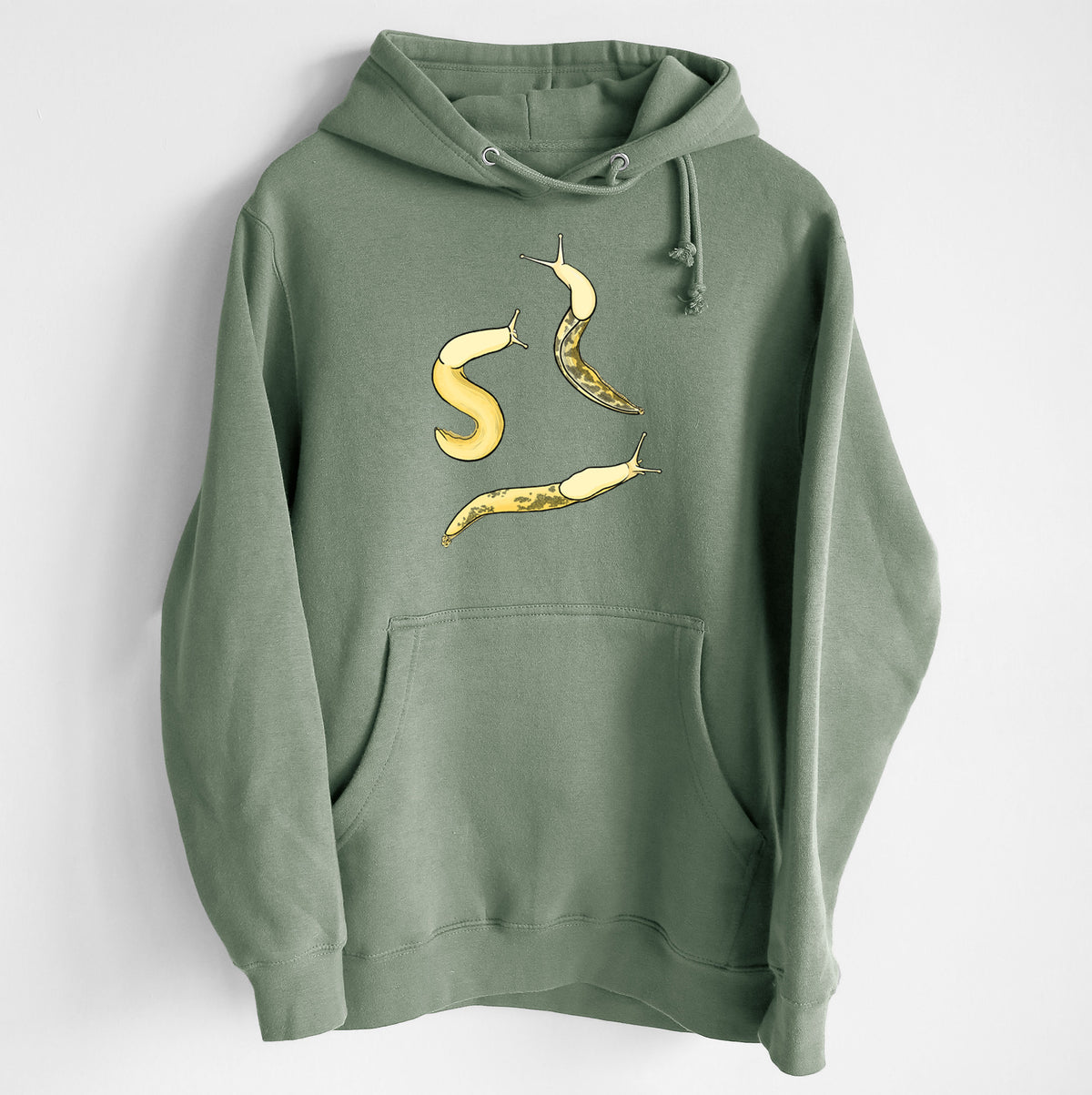 Banana Slug Squad - Ariolimax columbianus - Heavyweight Fleece Hoodie