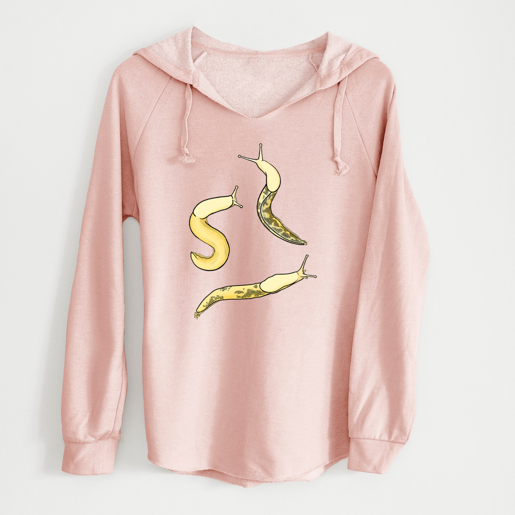 Banana Slug Squad - Ariolimax columbianus - Cali Wave Hooded Sweatshirt