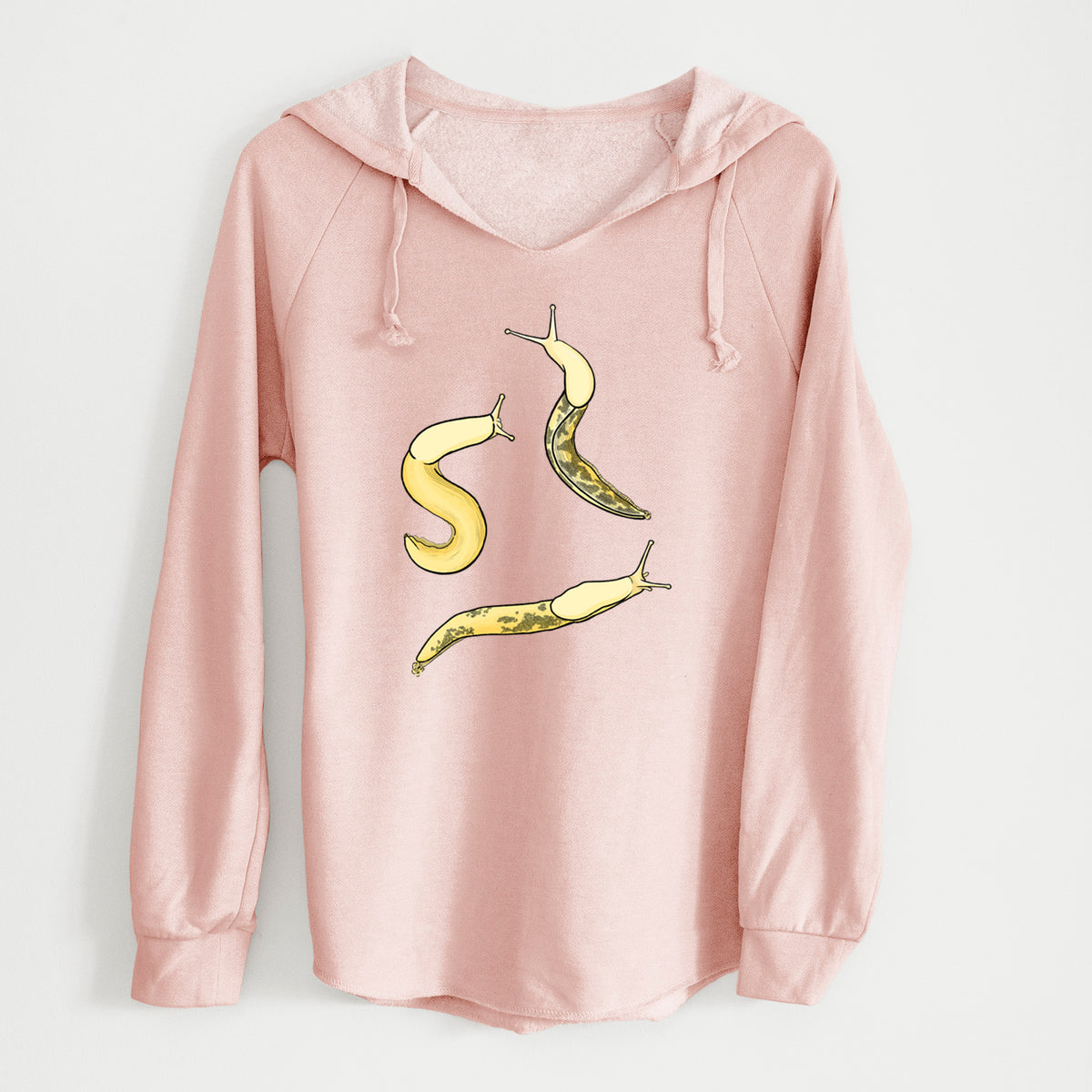 Banana Slug Squad - Ariolimax columbianus - Cali Wave Hooded Sweatshirt
