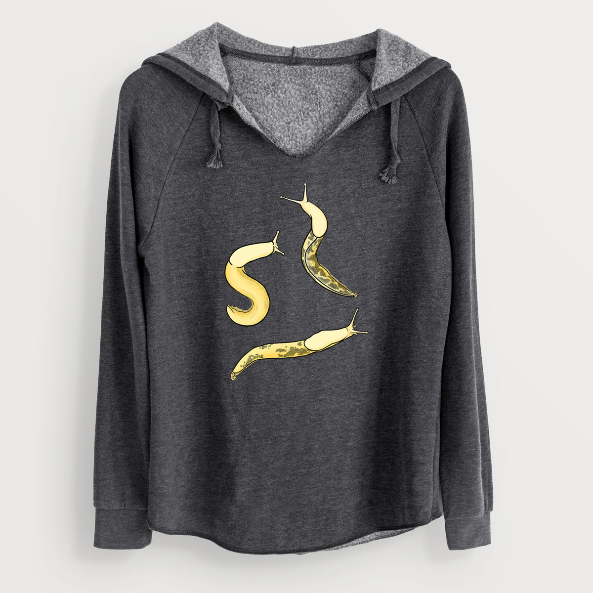 Banana Slug Squad - Ariolimax columbianus - Cali Wave Hooded Sweatshirt