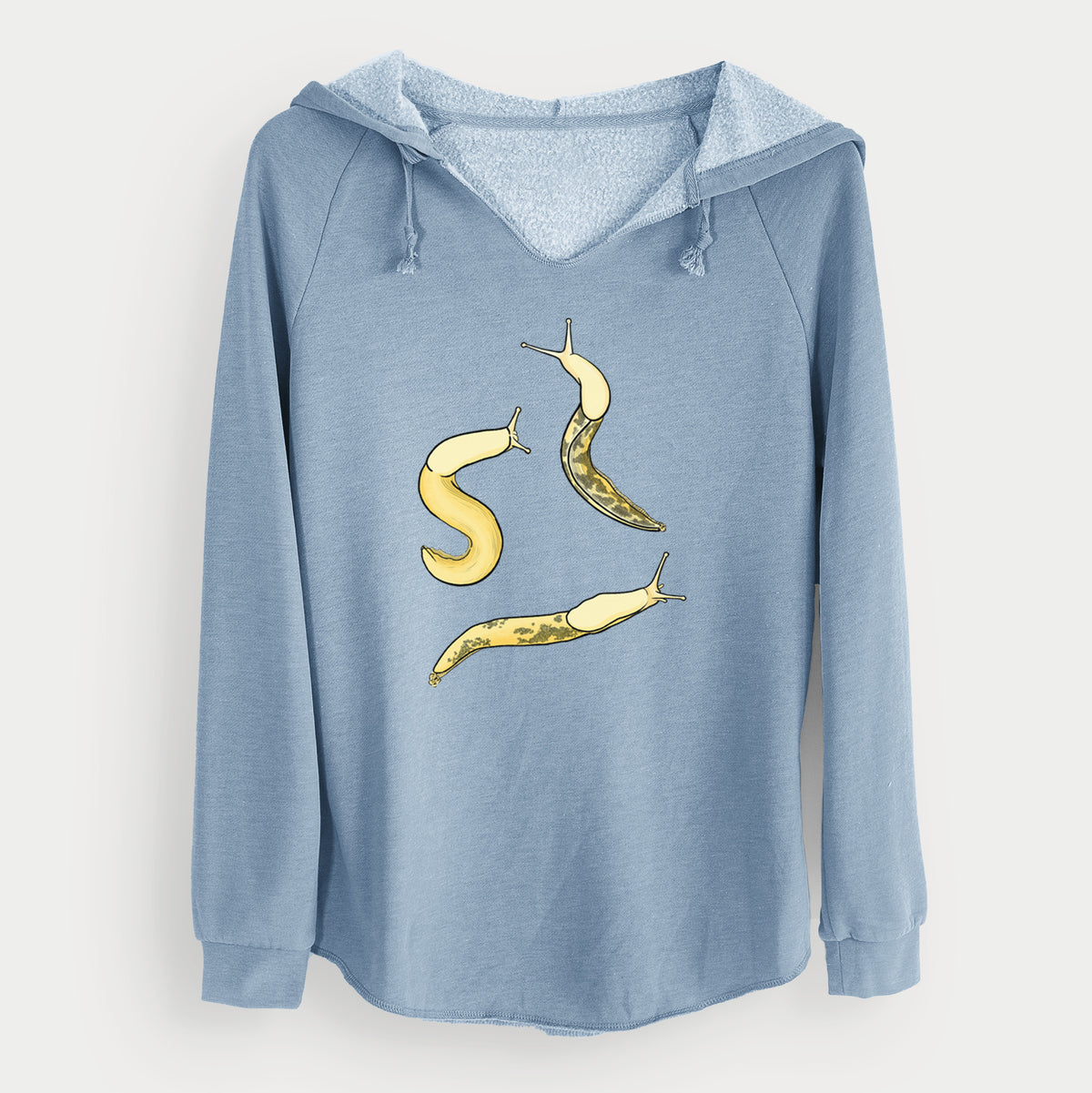 Banana Slug Squad - Ariolimax columbianus - Cali Wave Hooded Sweatshirt