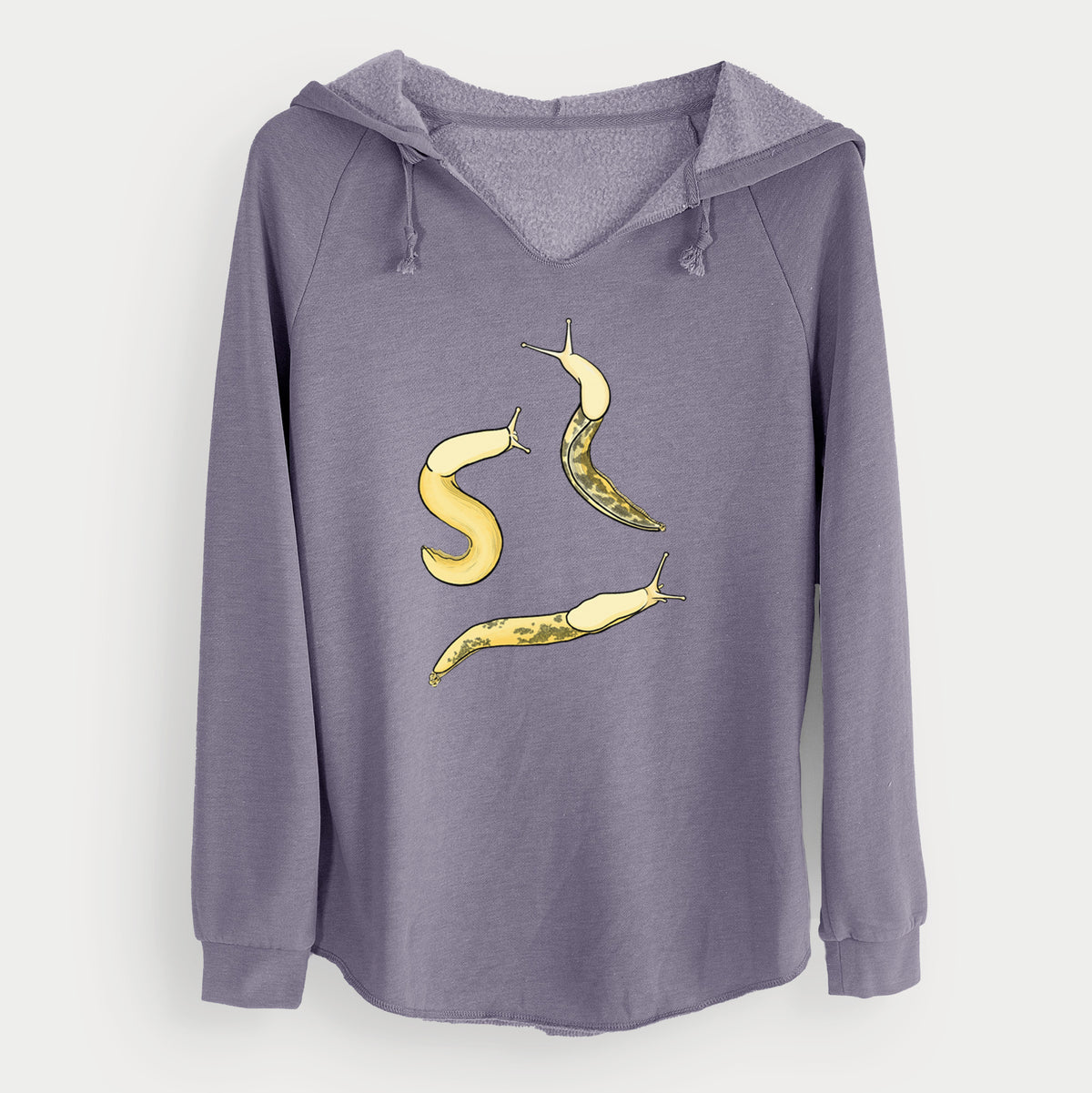 Banana Slug Squad - Ariolimax columbianus - Cali Wave Hooded Sweatshirt