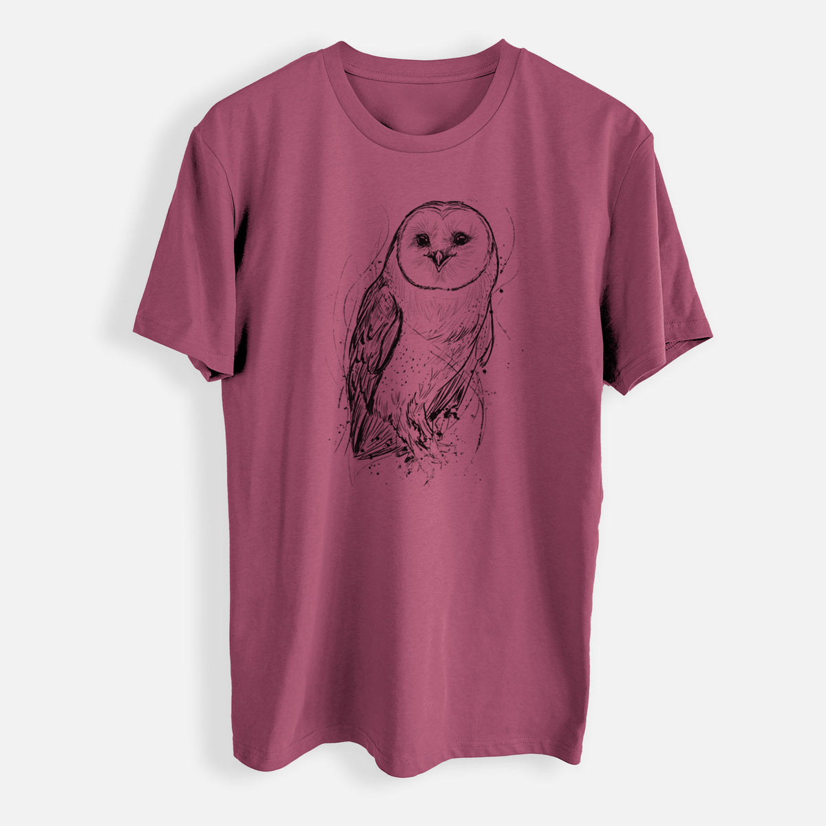 Barn Owl - Tyto alba - Mens Everyday Staple Tee