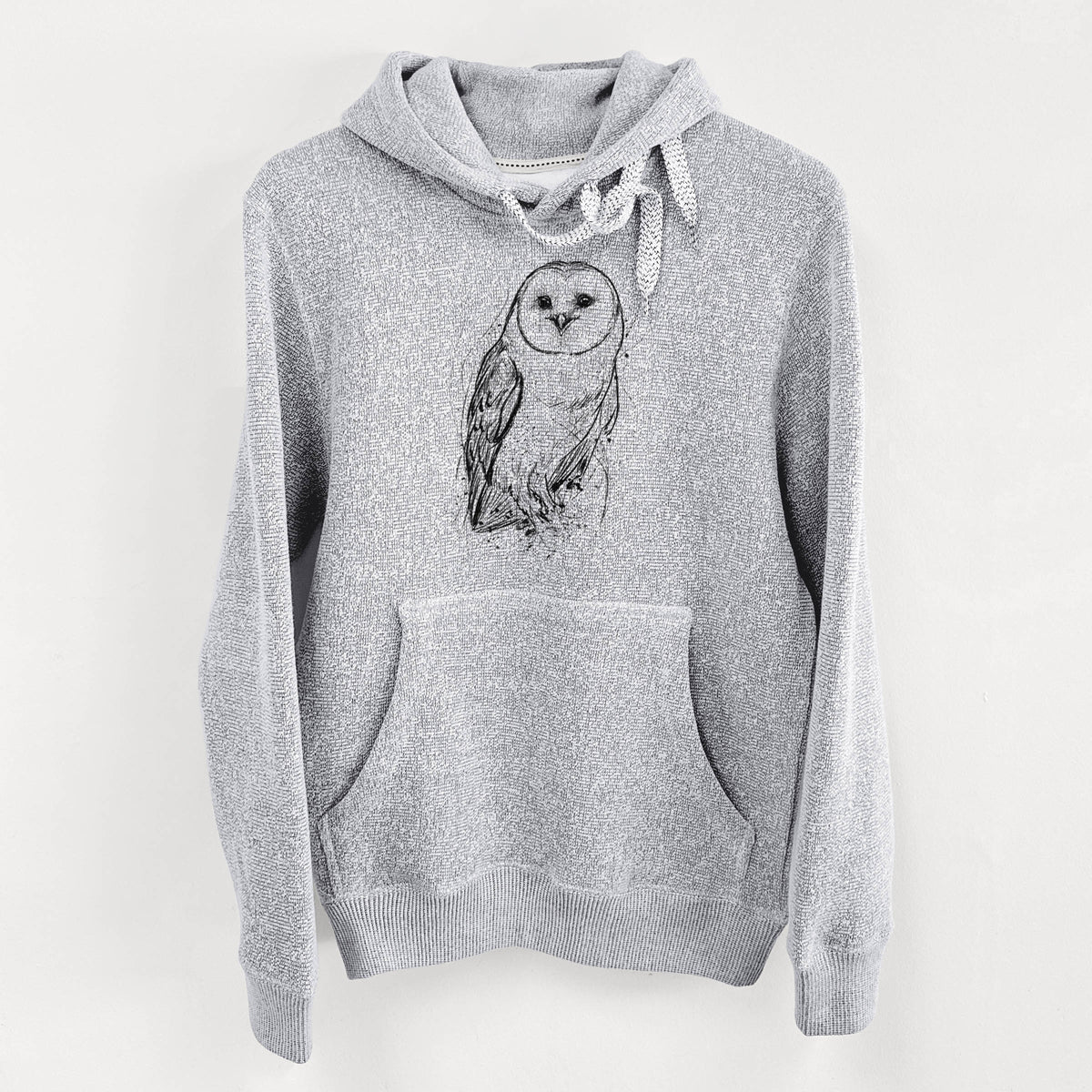 Barn Owl - Tyto alba - Knit Hoodie