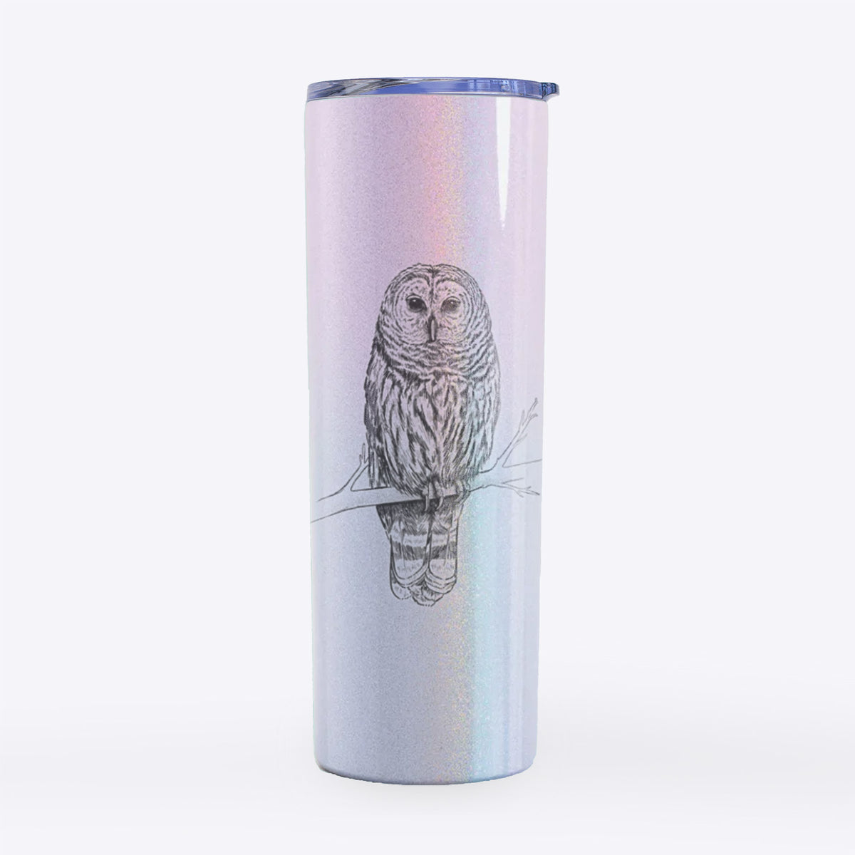 Barred Owl - Strix varia - 20oz Skinny Tumbler