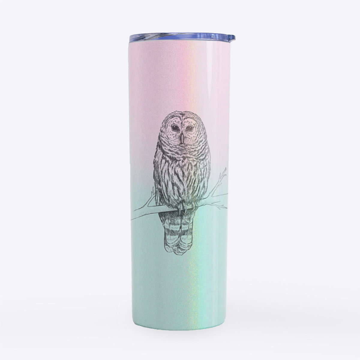 Barred Owl - Strix varia - 20oz Skinny Tumbler