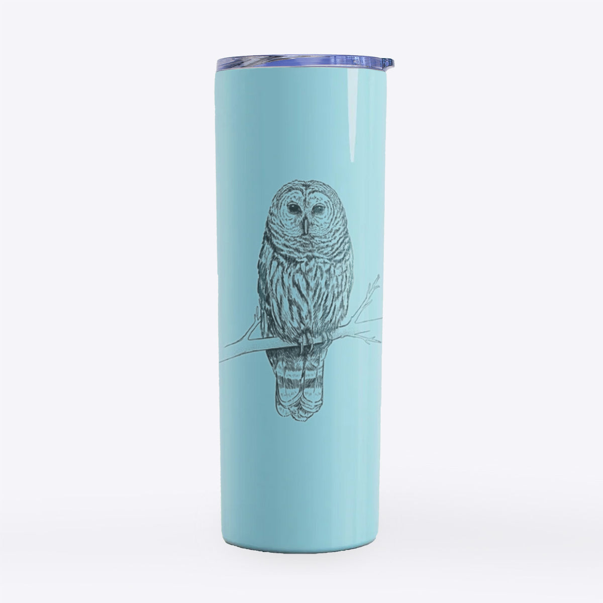 Barred Owl - Strix varia - 20oz Skinny Tumbler