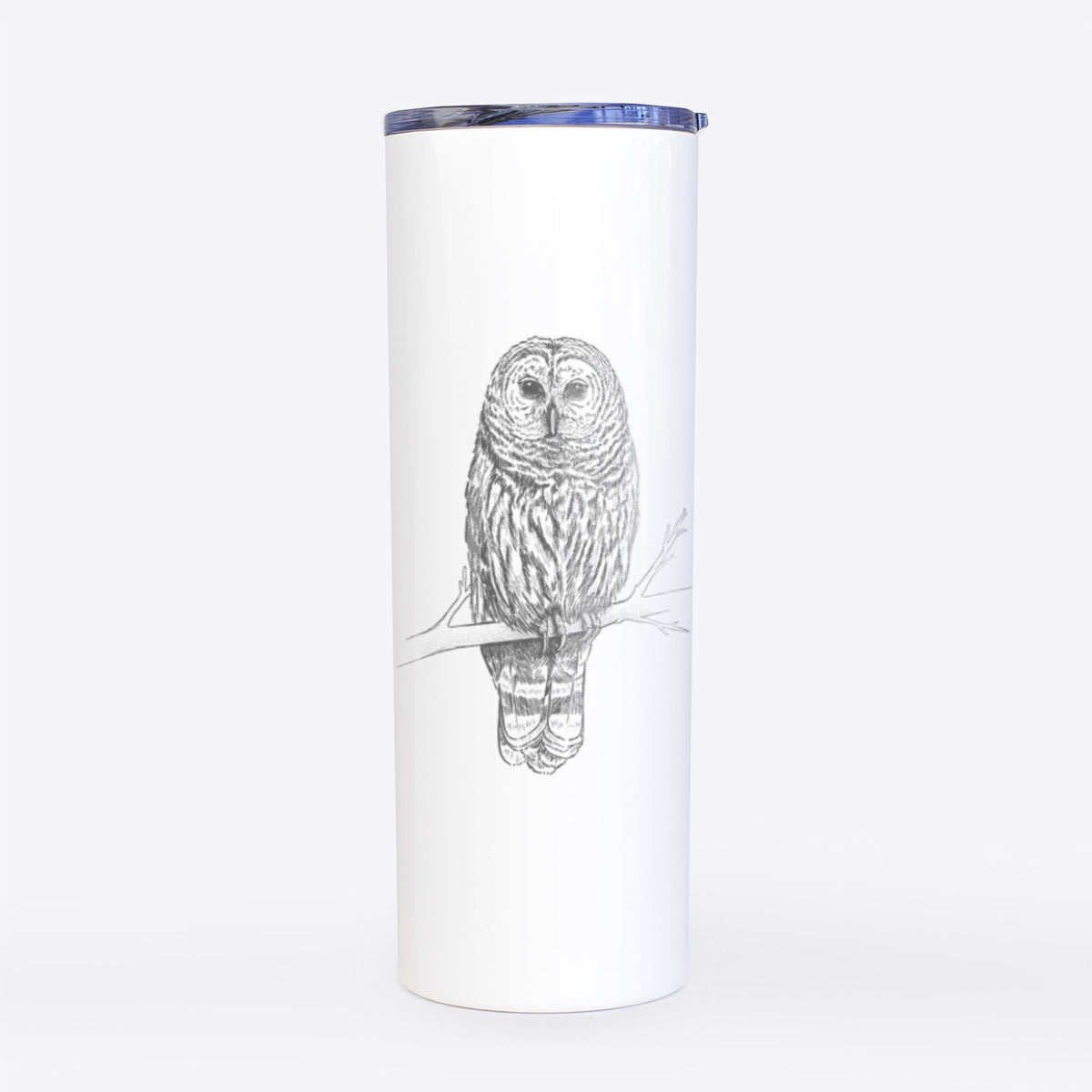 Barred Owl - Strix varia - 20oz Skinny Tumbler