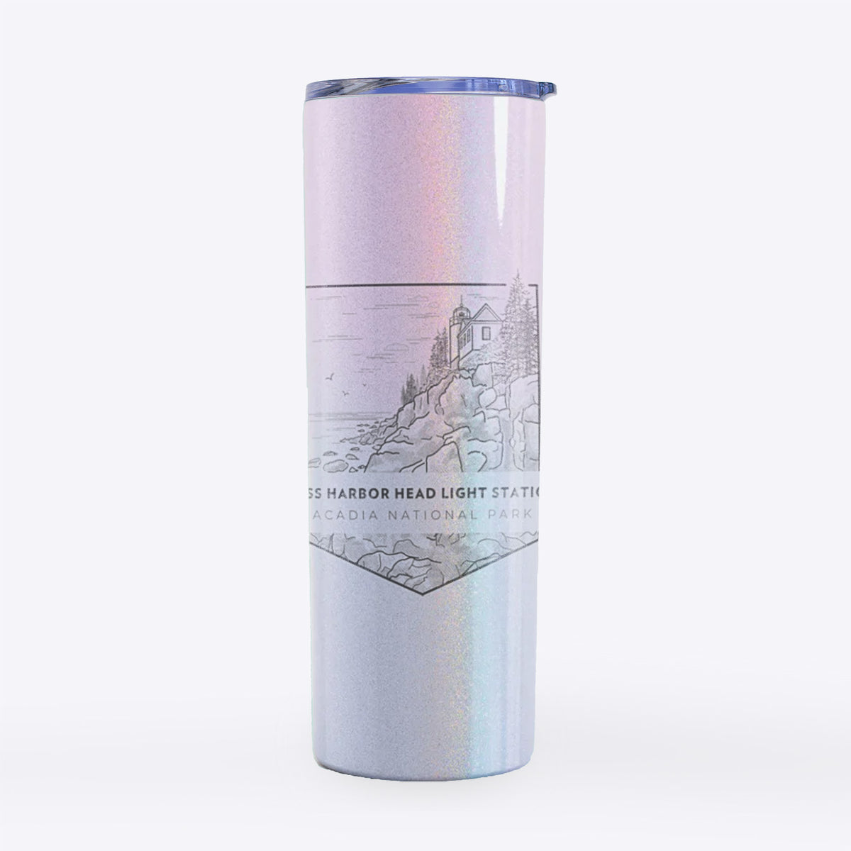 Bass Harbor Head Light Station - Acadia National Park - 20oz Skinny Tumbler