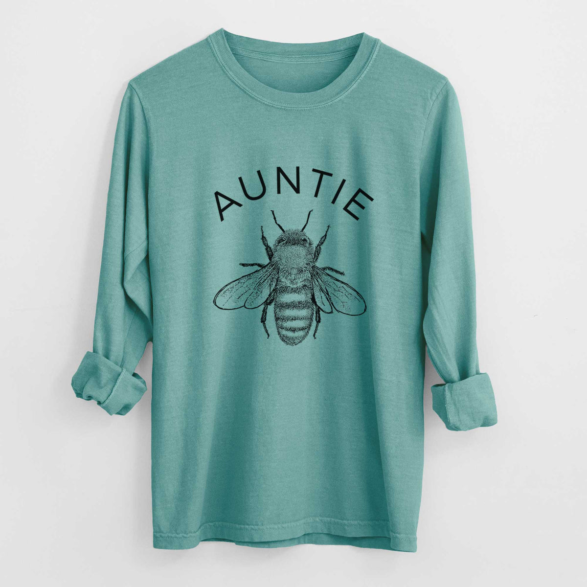 Auntie Bee - Men&#39;s Heavyweight 100% Cotton Long Sleeve