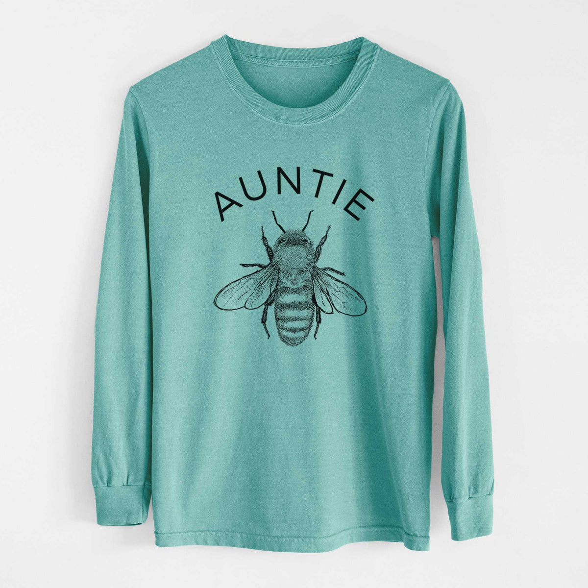 Auntie Bee - Men&#39;s Heavyweight 100% Cotton Long Sleeve