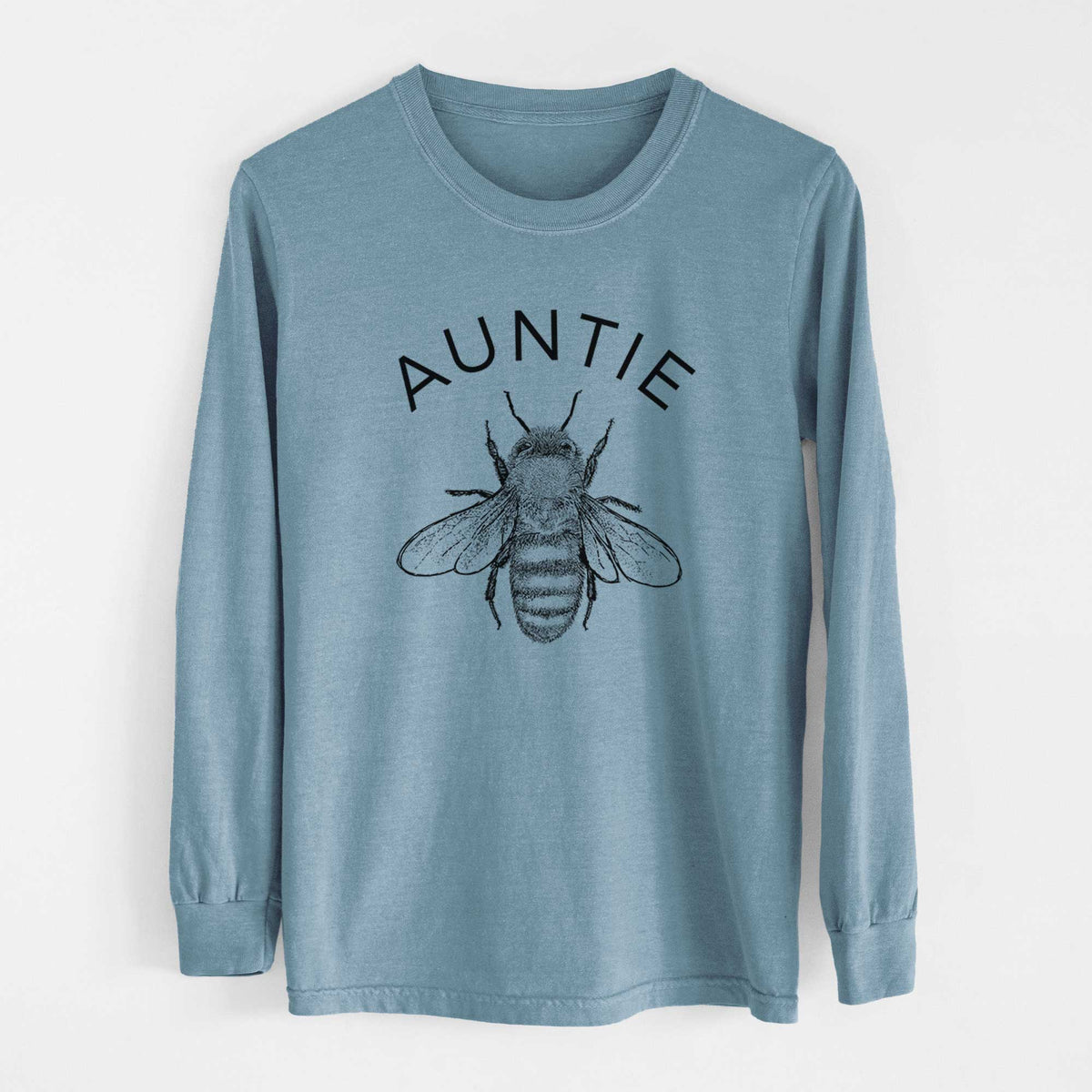 Auntie Bee - Men&#39;s Heavyweight 100% Cotton Long Sleeve