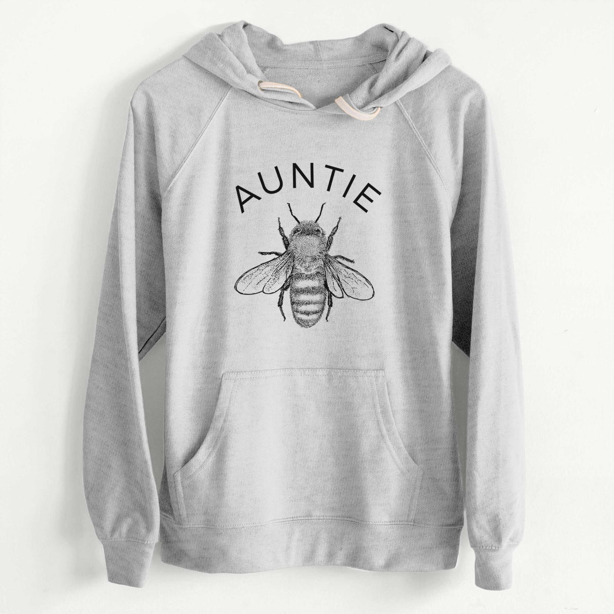 CLEARANCE - Auntie Bee  - Unisex Slim Fit Loopback Terry Hoodie