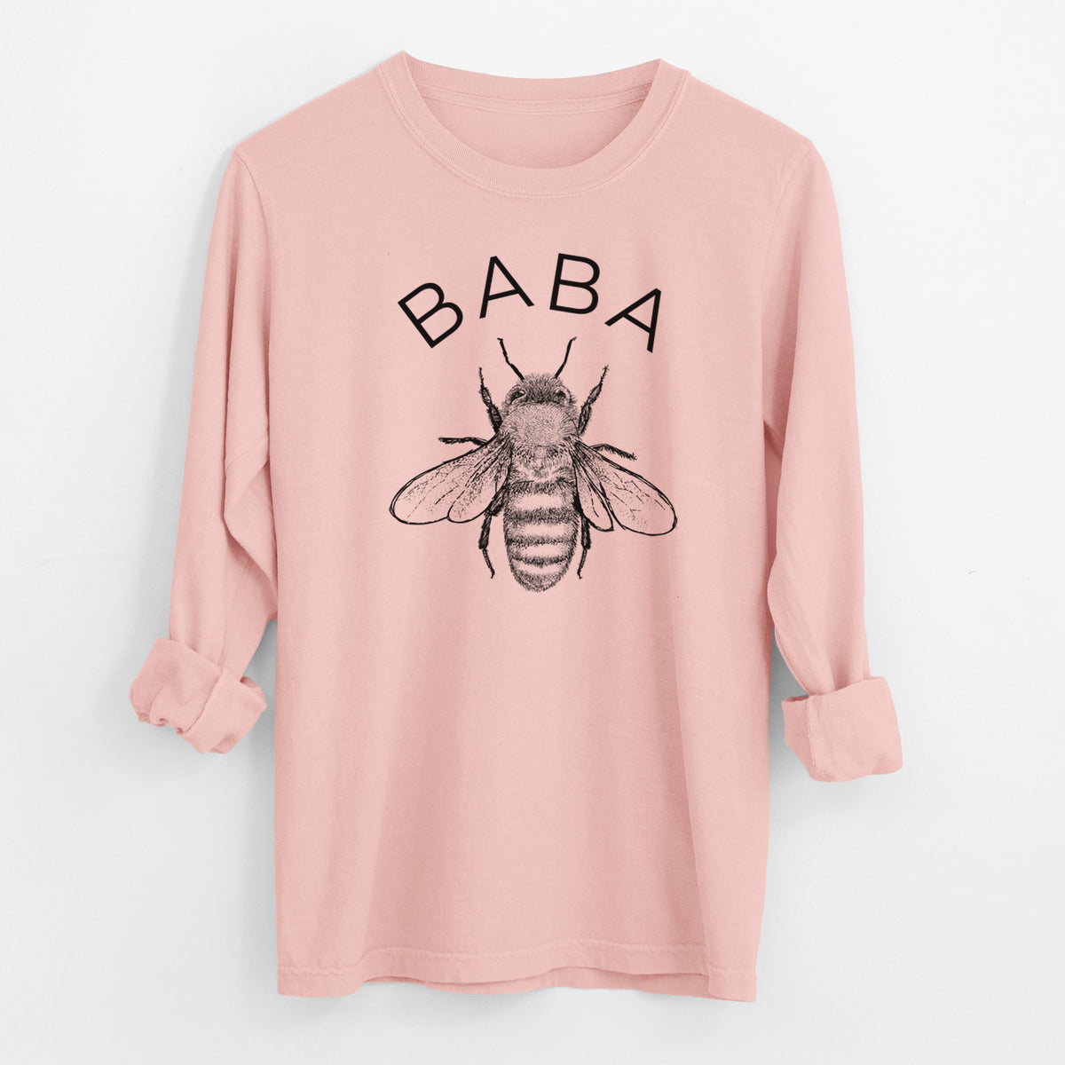 Baba Bee - Men&#39;s Heavyweight 100% Cotton Long Sleeve