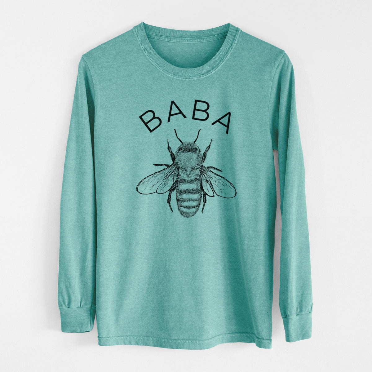 Baba Bee - Men&#39;s Heavyweight 100% Cotton Long Sleeve