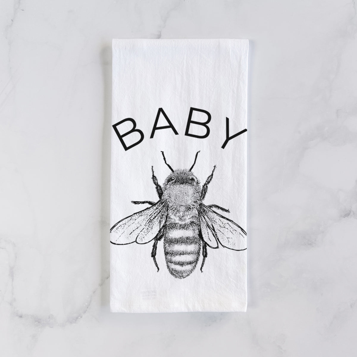 Baby Bee Tea Towel